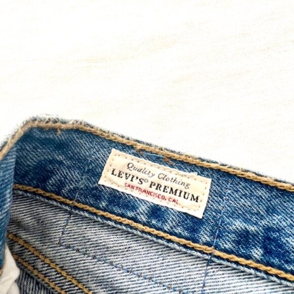 Levi's 501 Distressed Boyfriend Sz 27 NWOT - Picture 7 of 8